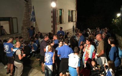Sabato cannetino. Il 9 giugno sbandierate e tiro con l’arco al Canneti Village, poi cena in sede
