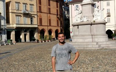 Un cannetino sulla Francigena. Tagliato il traguardo di Vercelli per Iron Fox