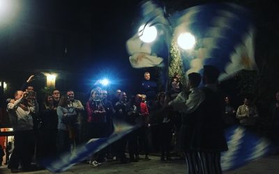 Canneti by night per il raduno moto Bmw a San Quirico