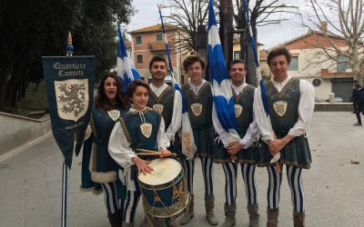 Festa dell’Olio. Oltre il freddo la bellezza delle nostre bandiere