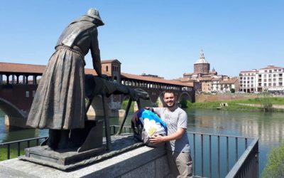 Jacopo on the road. Viaggio sulla Francigena con tanti saluti da Pavia