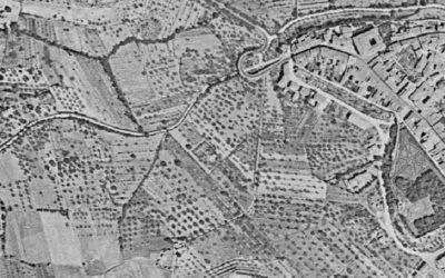 Qualche casa in Via dei Canneti e tanti campi coltivati. Ecco il nostro territorio prima della Festa del Barbarossa