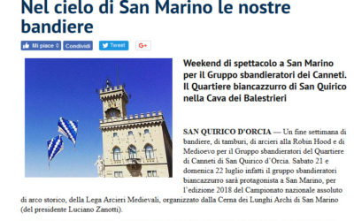 San Marino 2018 – La rassegna stampa