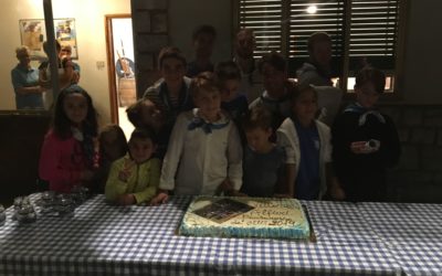 Vittoria dei citti. Una splendida serata biancazzurra fra ottimi piatti e divertimento