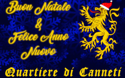 Buon Natale e felice anno nuovo dal Quartiere di Canneti