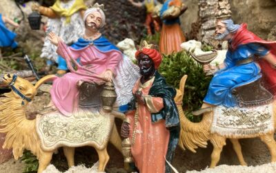 Presepe dei Canneti, installata nuova statuina del re magio Baldassarre. Quella originaria era stata rubata