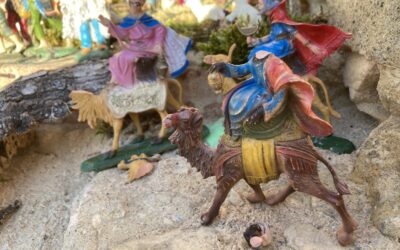 Vandalizzato presepe del Quartiere di Canneti.  Decapitate due statuine: un re magio ed un cammello