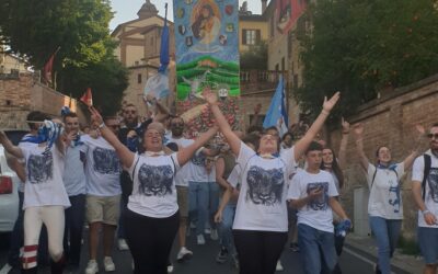 Complimenti biancazzurri. A Torrita il Refenero trionfa dopo 37 anni al Palio dei Somari