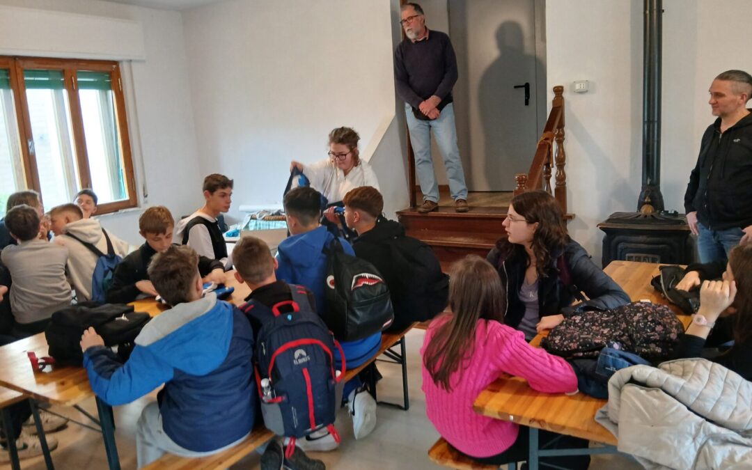 Visita nei Canneti e a San Quirico della scuola Arnolfo di Cambio di Colle Val d’Elsa