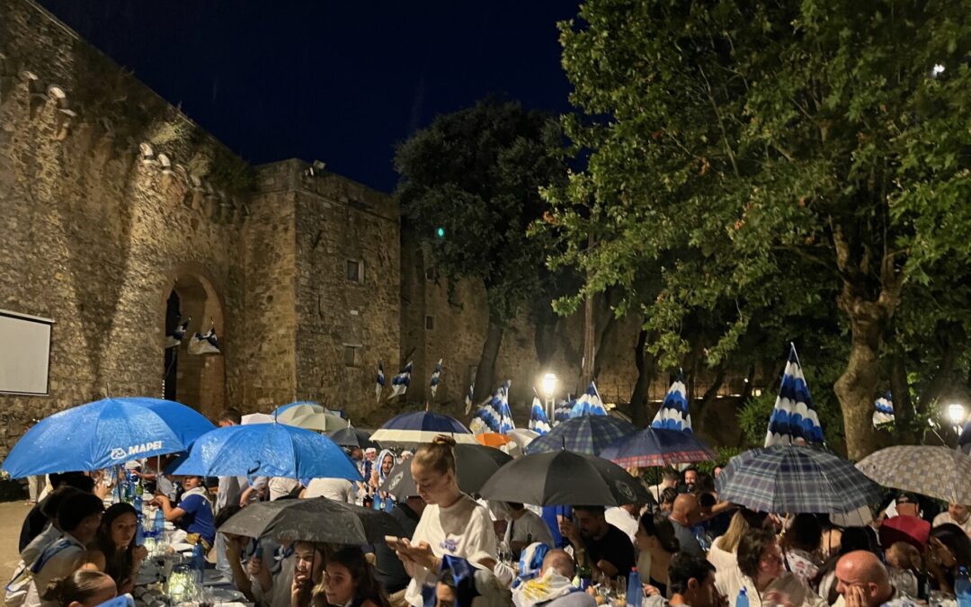 Cena delle Vittorie sotto la pioggia. Ma il Dragone esagera anche stavolta e arriva fino alla fine