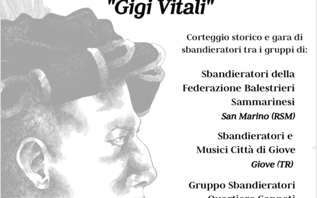 Trofeo Marzocco: Canneti in Piazza della Signoria venerdì 1 maggio