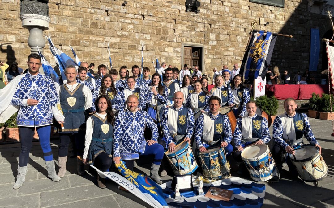 Soddisfazioni cannetine al Trofeo Marzocco. Premio Storicità, Premio della Critica e Piccola Squadra sono biancazzurri